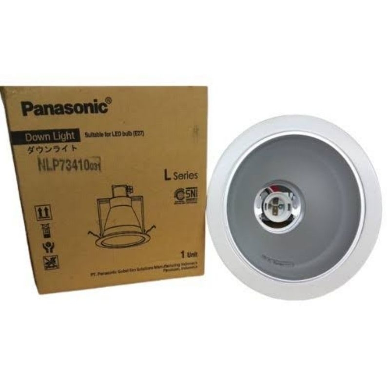 Jual Panasonic Downlight L Series Inc Reflektor Putih Polos