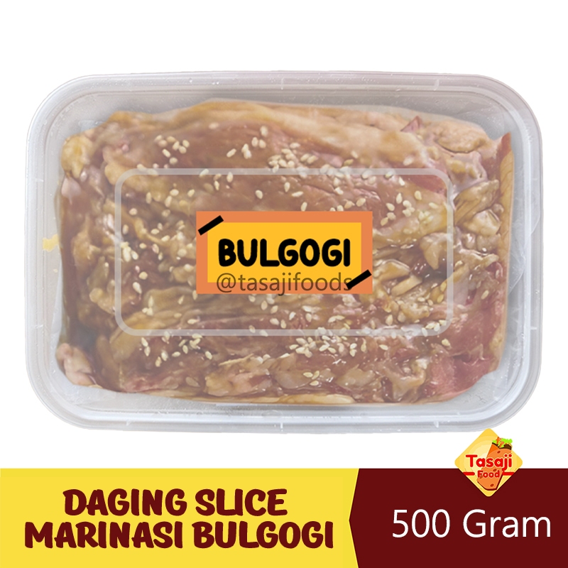 Jual Daging Slice Marinasi Bbq Blackpepper Teriyaki Gochujang