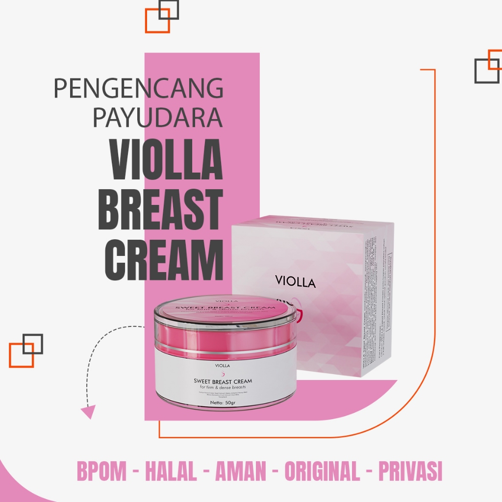 Jual RS06 VIOLLA SWEET BREAST CREAM KRIM PENGECIL PAYUDARA PADAT