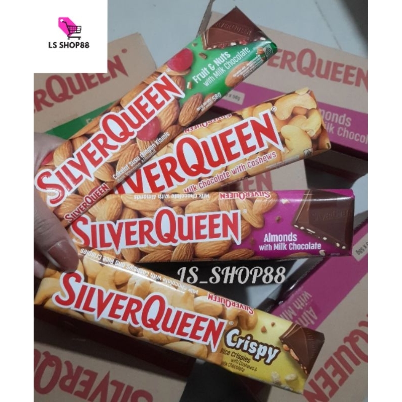 Jual Coklat Silver Queen Gr Silverqueen Gr Cashew Almond