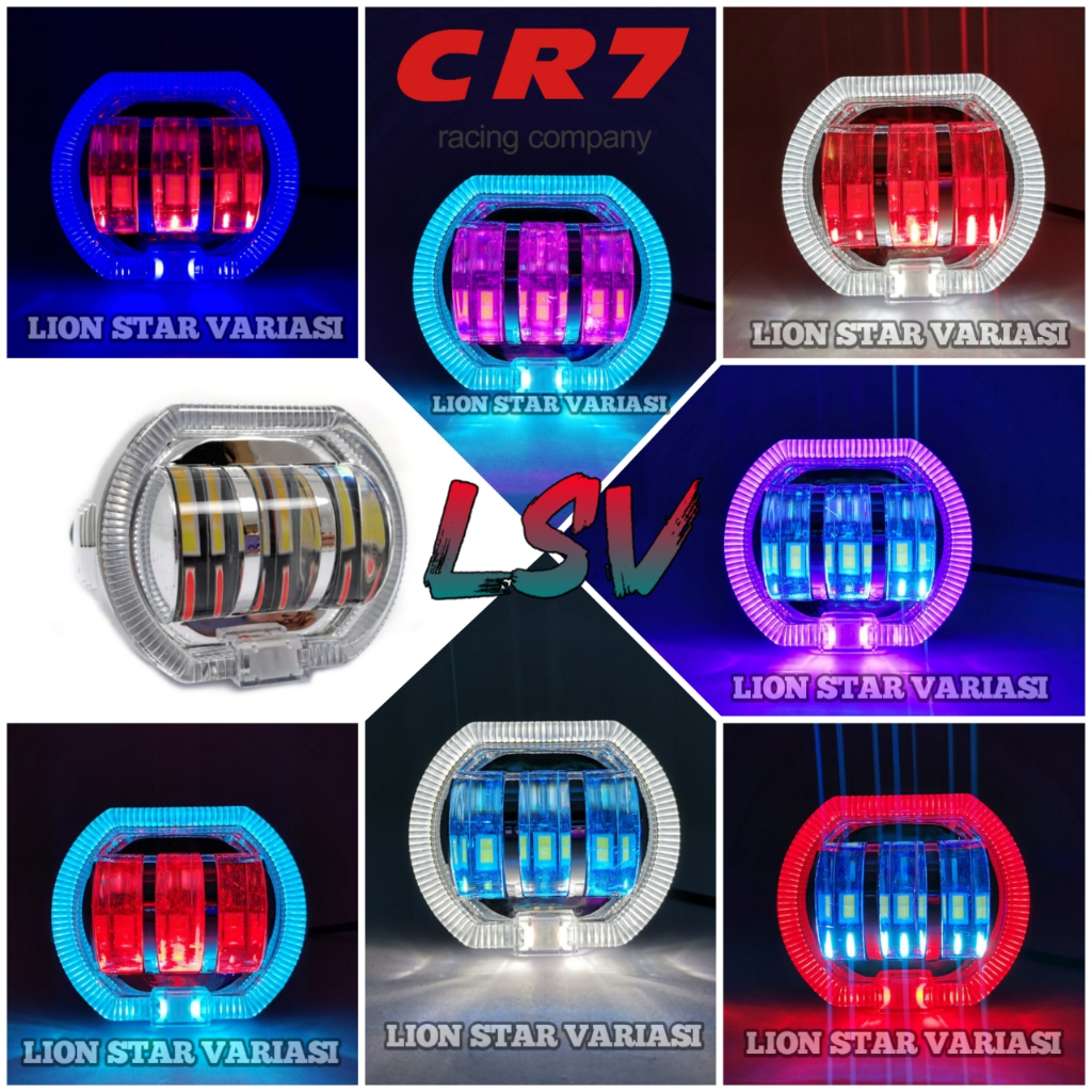 Jual Lampu Tembak LED Daymaker Biled Projie CR7 Projie Biled Proji