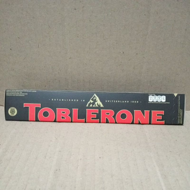 Jual Toblerone Dark Choco G Shopee Indonesia