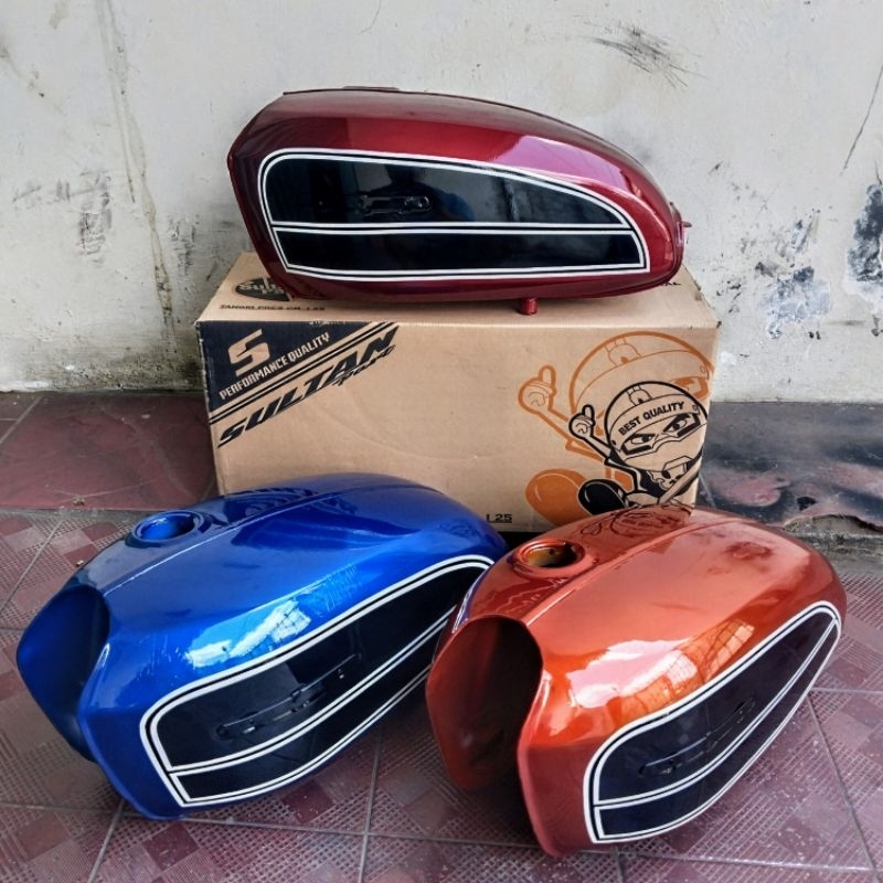 Jual Tangki Tengki Honda CB 125 Sultan Part Cat Shopee Indonesia