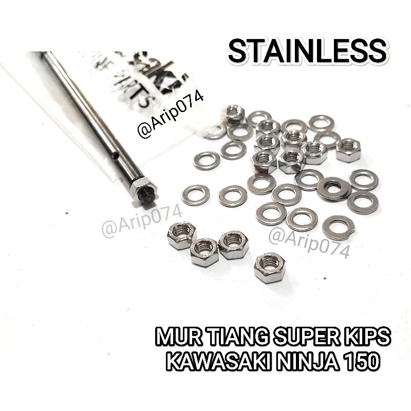 Jual Mur Stainless Pnp Tiang Super Kips Ninja Tak Mur Tiang Kips