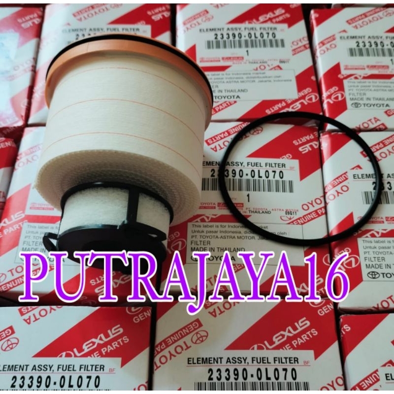 Jual FUEL FILTER FILTER SOLAR INNOVA INOVA REBORN FORTUNER VRZ