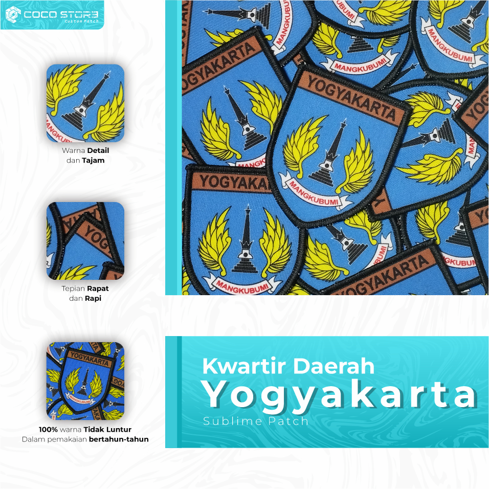 Jual Badge Pramuka Kwarda Yogyakarta Sublim Shopee Indonesia