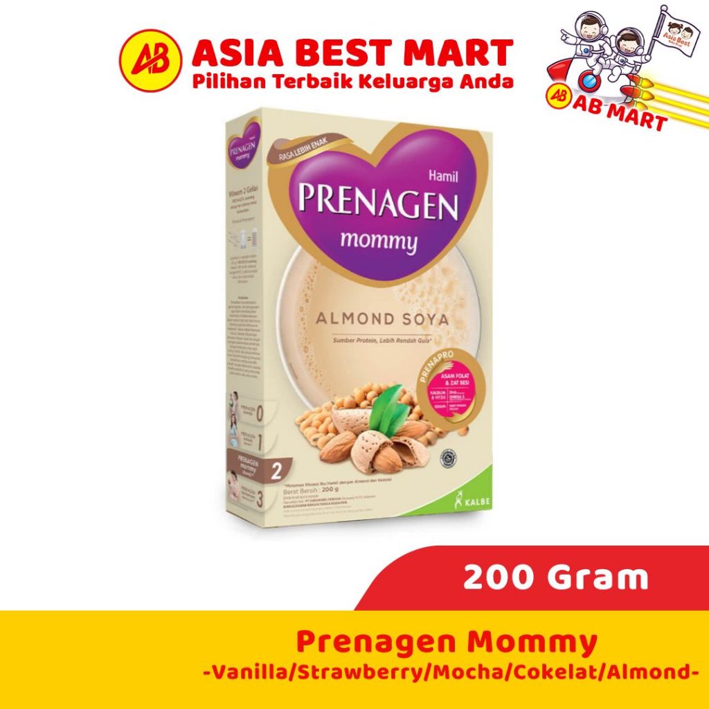 Jual Prenagen Mommy Almond Soya Vanilla Coklat Mocca Strawberry Blush