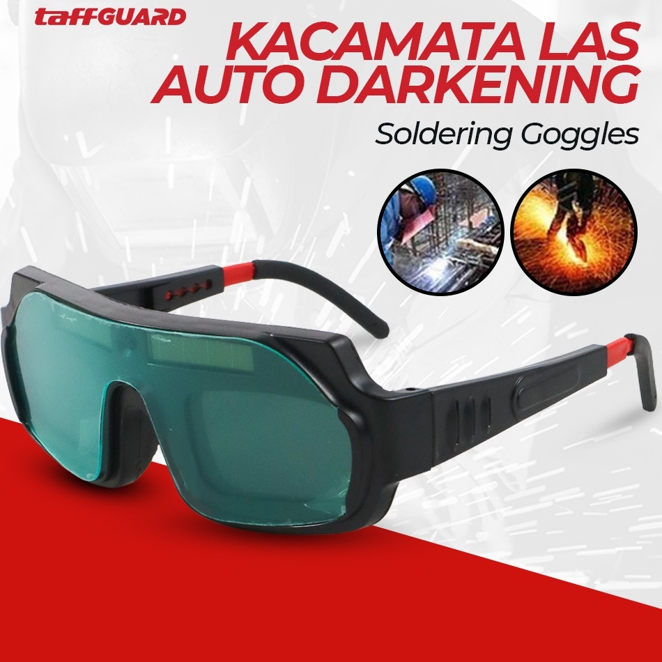 Jual Bagus Dipakai Kacamata Las Otomatis Kacamata Welding Glasses Auto