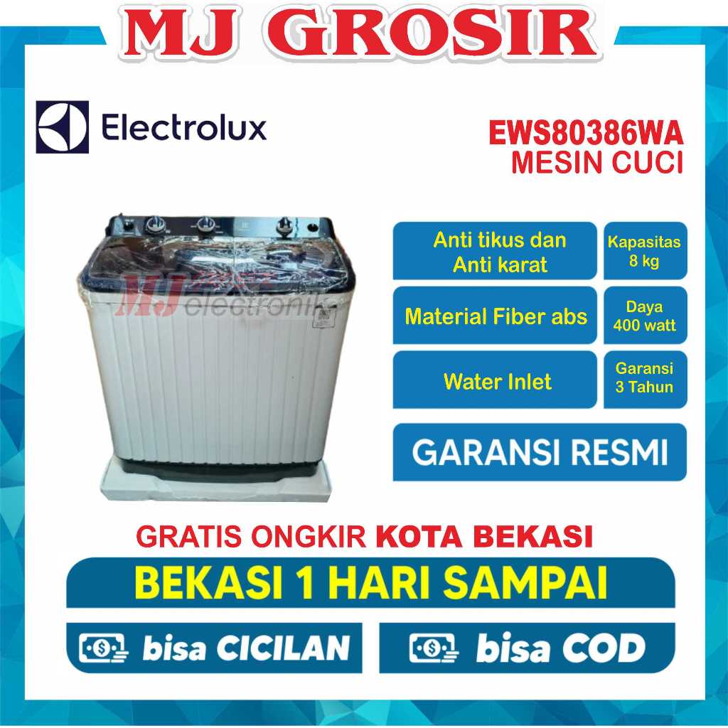 Jual Mesin Cuci Electrolux Ews Wa Kg Ews Wa Tabung German