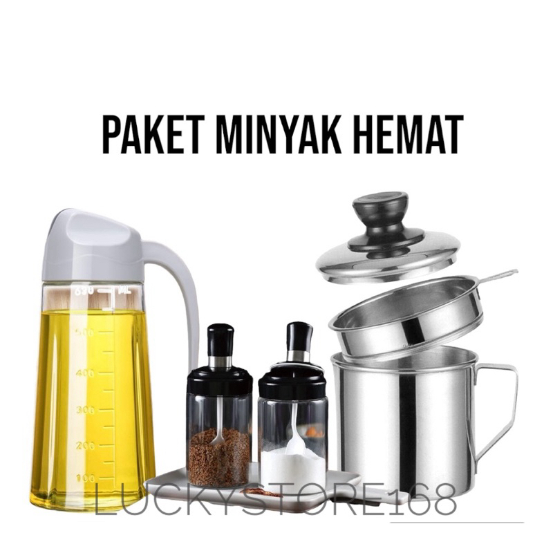 Jual Paket Super Hemat Botol Minyak Kaca Ml Oil Pot Minyak