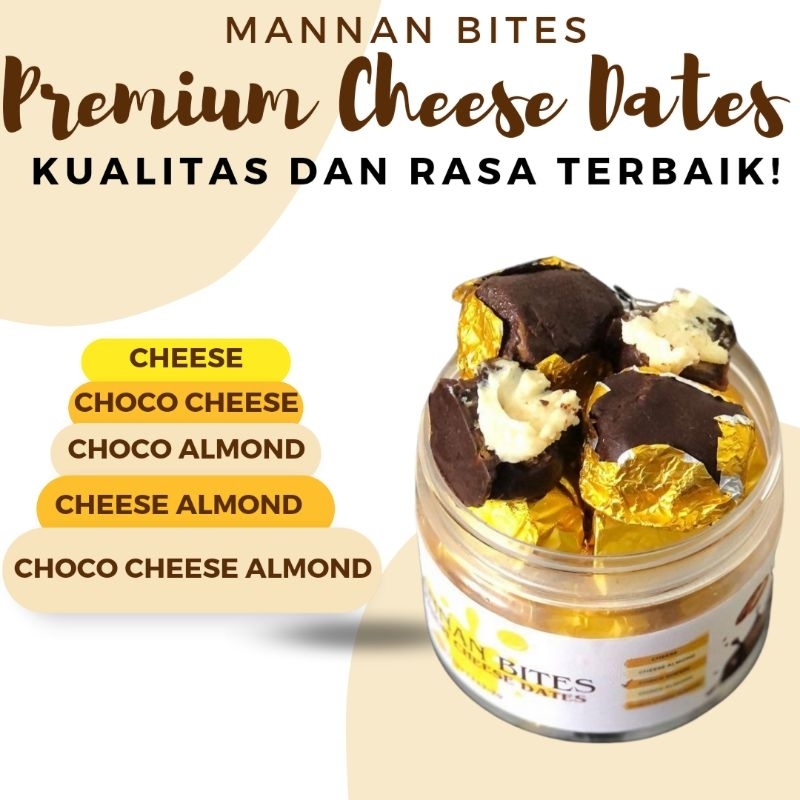 Jual Hampers Kurma Sukari Keju Coklat Premium Cheese Almond Chocolate