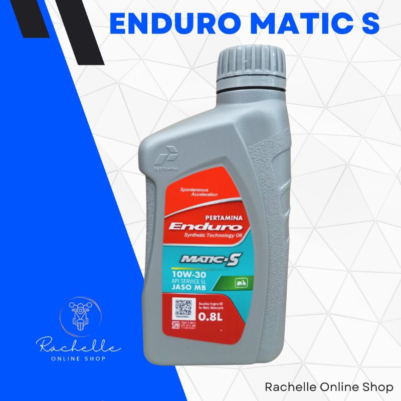 Jual OLI MESIN ENDURO MATIC S 10W30 800ML Shopee Indonesia