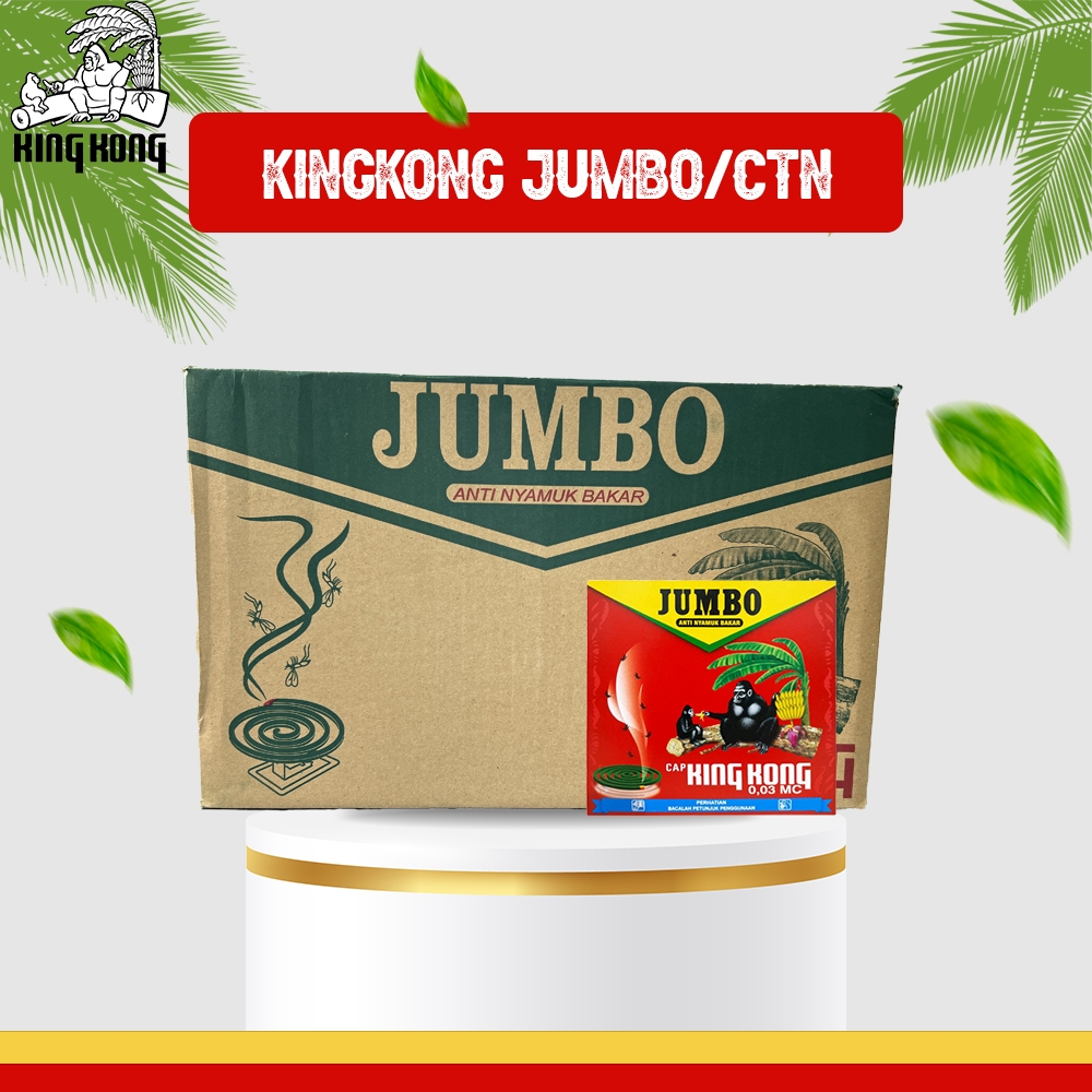 Jual Kingkong Obat Nyamuk Bakar Kingkong Jumbo L Per Karton Shopee