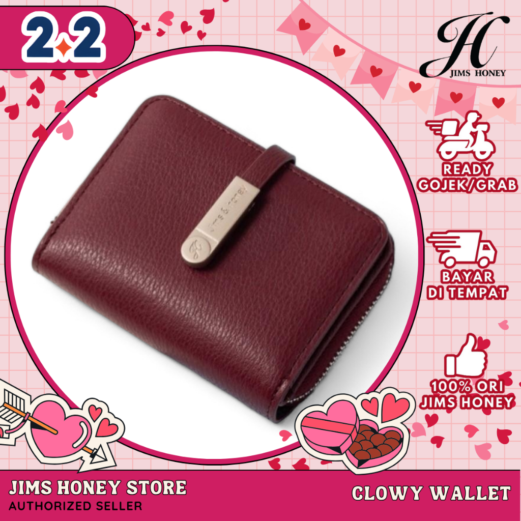 Jual Jims Honey Clowy Plus Wallet Dompet Kartu Wanita Shopee Indonesia