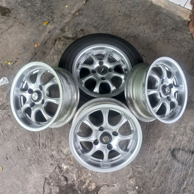 Jual Velg Second Ring 14 Buat Kijang Avanza Xenia Hole 4x114 Shopee