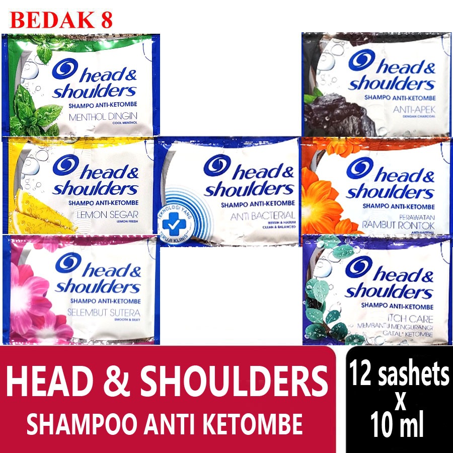 Jual Shampoo Head Shoulders Sachet Renceng Isi Ml Shopee