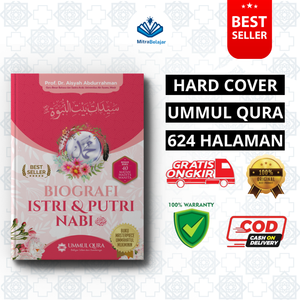 Jual Buku Biografi Istri Dan Putri Nabi Original Hard Cover Shopee