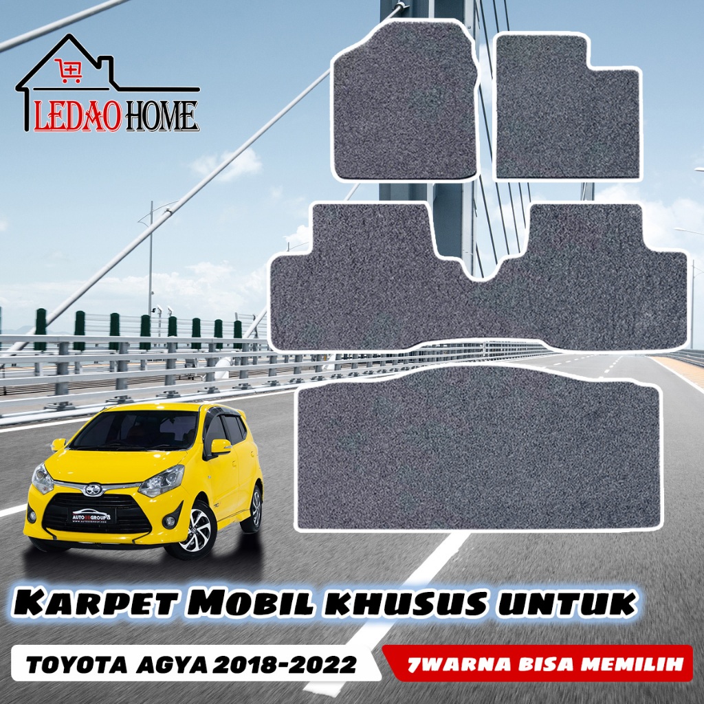 Jual LEDAOHOME Karpet Mobil Mie Bihun Custom Daihatsu Ayla TOYOTA