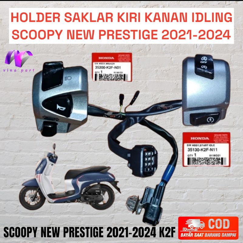 Jual Saklar Holder Kanan Iss Kiri Scoopy Esp New K F Original