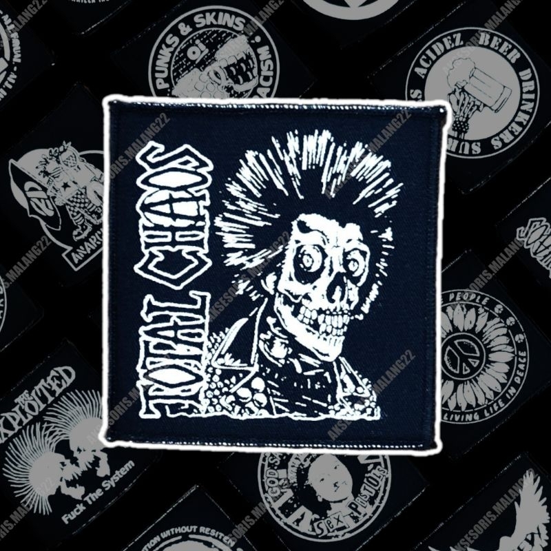 Jual Patch Sablon Emblem Sablon Punk Rock Metal Hardcore Underground