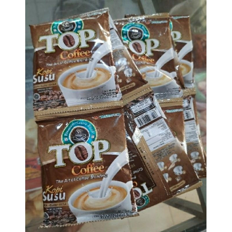 Jual Top Kopi Susu Renceng Isi Sachets Shopee Indonesia