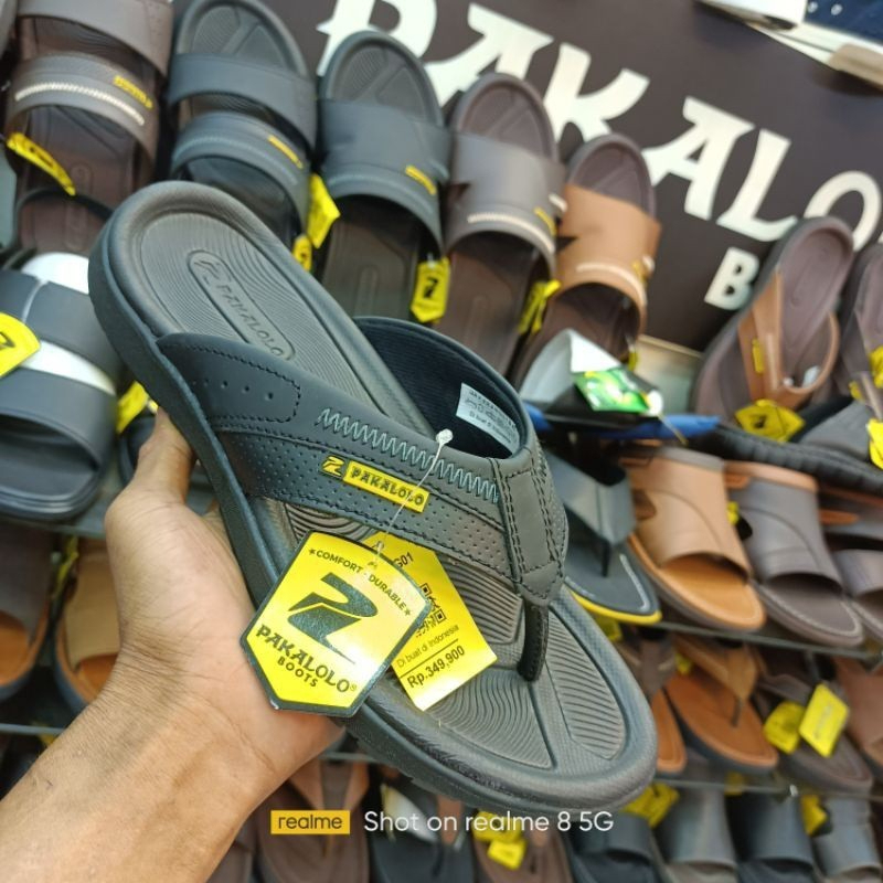 Jual SPESIAL PROMO SANDAL KULIT PRIA DEWASA PAKALOLO KARANG 01 SANDAL