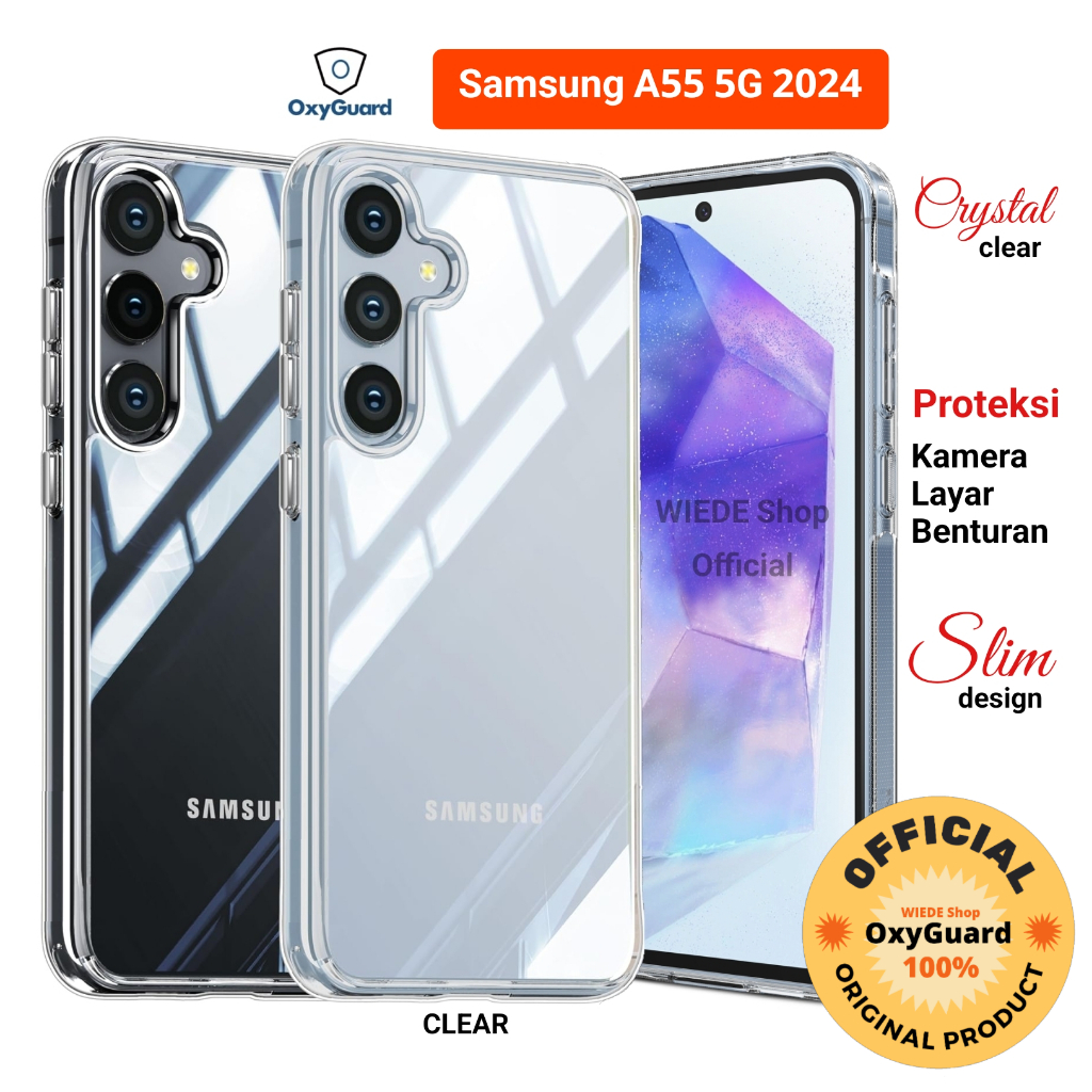 Jual Case Samsung Galaxy A55 5G A54 5G OXYGUARD Proguard Anti Crack