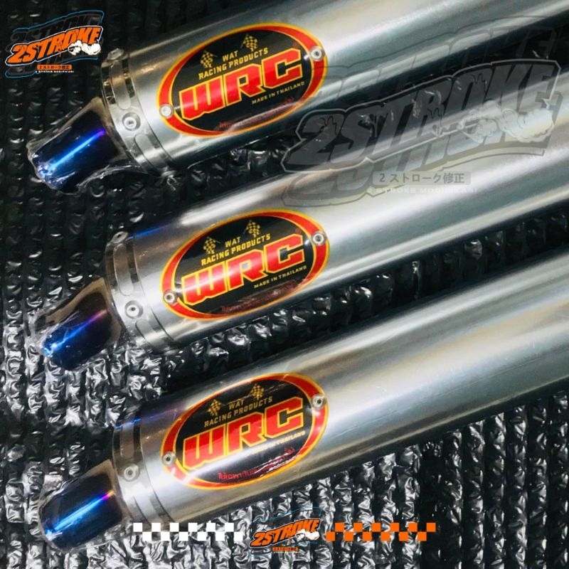 Jual Silincer Knalpot WRC Almu Titanium Thailand Ninja R SS RR 150 Rx