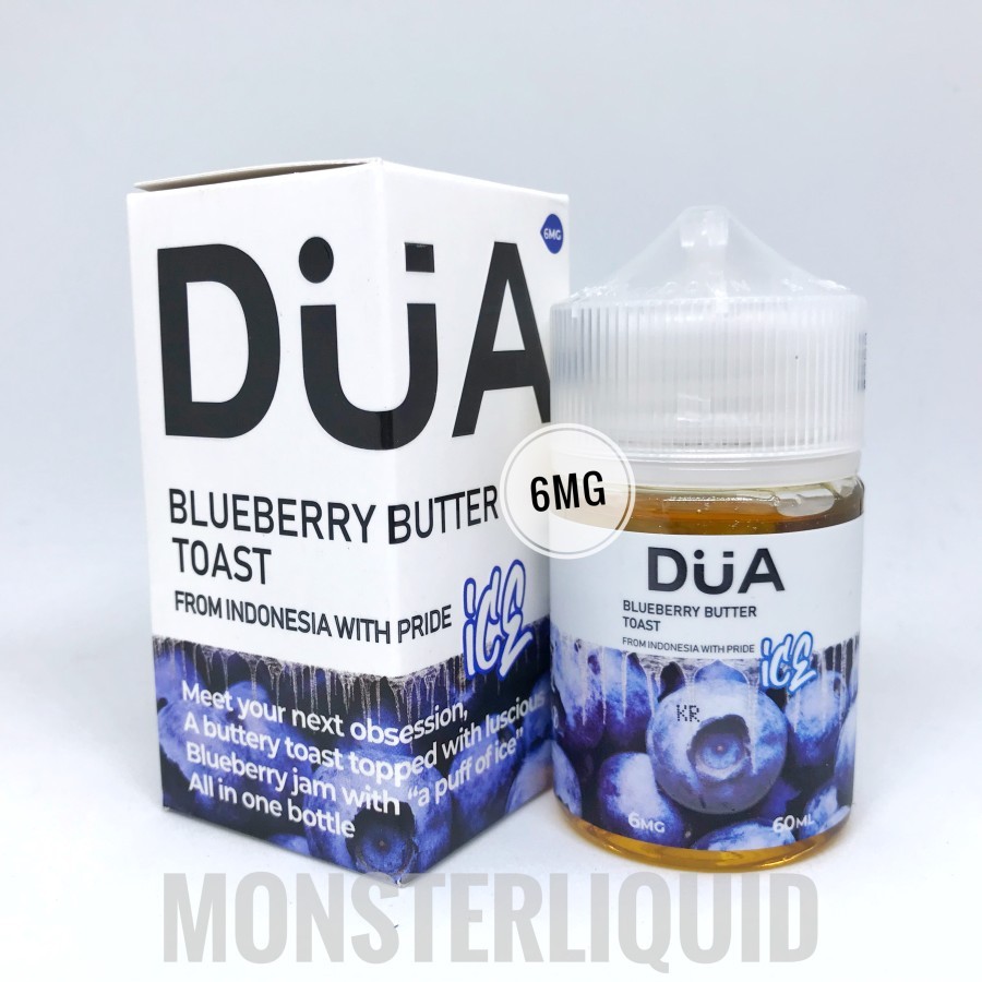 Jual Dua Ice Blueberry Butter Toast By Indobrew Mg Mg Ml Shopee