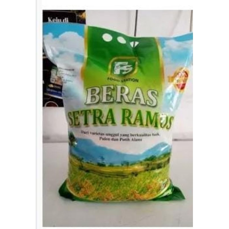 Jual Beras Setra Pulen Food Station 5kg Shopee Indonesia