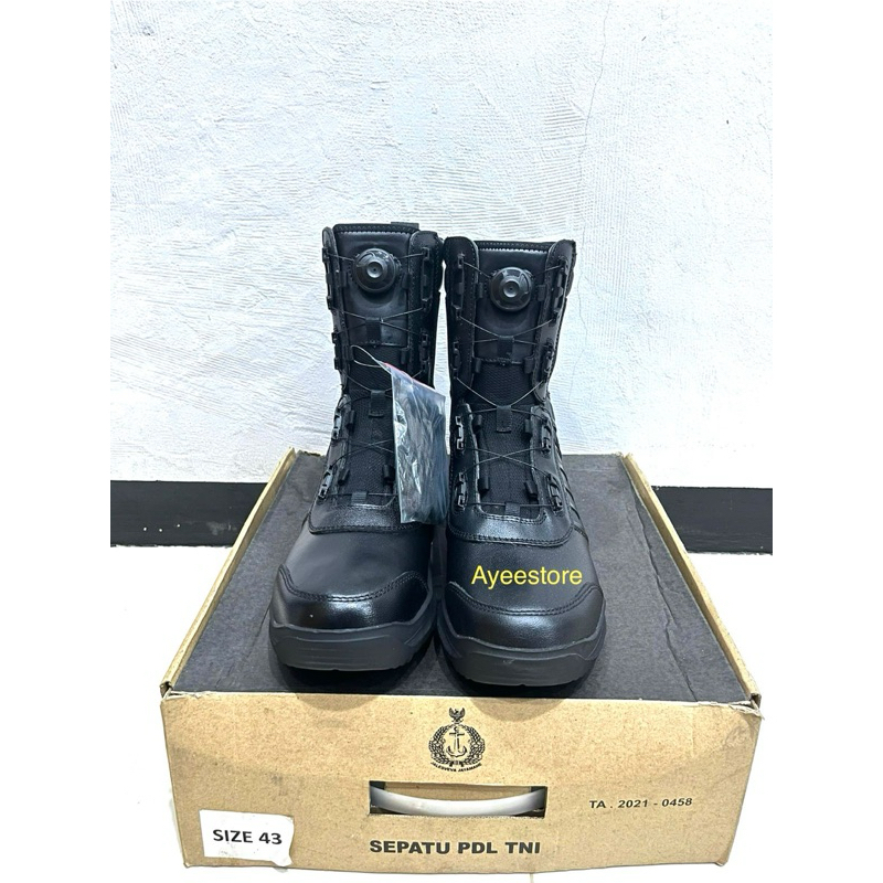 Jual Sepatu Pdl Tali Putar Asli Jatah TNI AL Original Sepatu Pdl