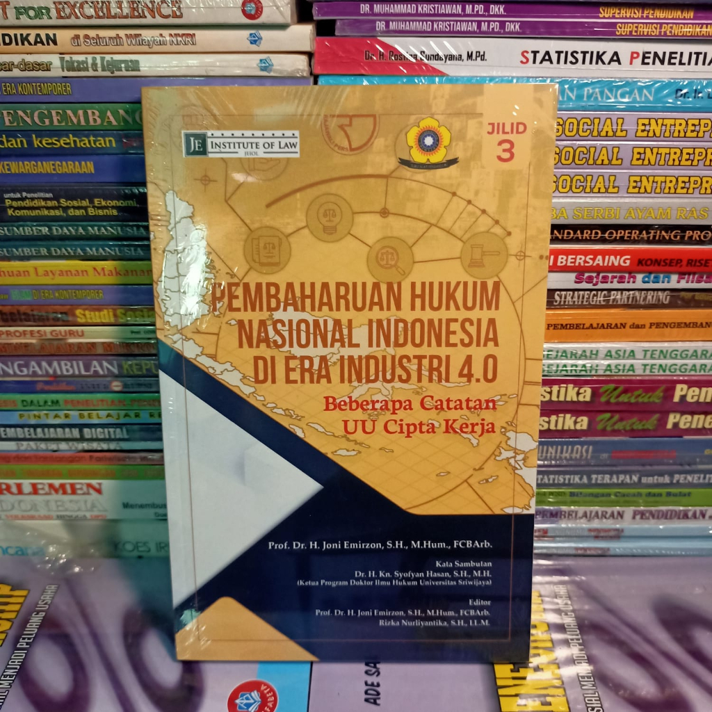 Jual Buku Pembaharuan Hukum Nasional Indonesia Di Era Industri