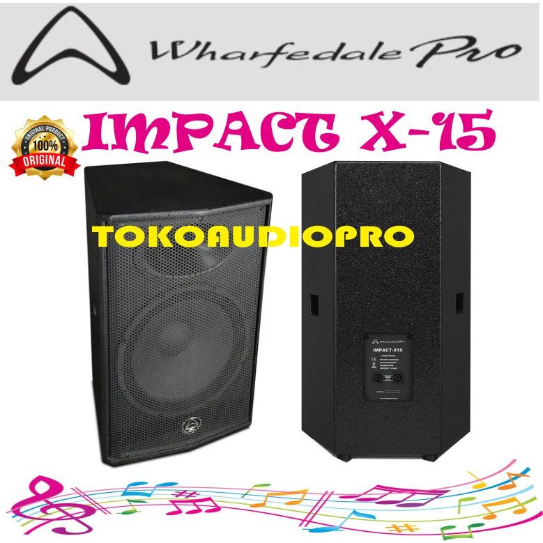 Jual Speaker Pasif Wharfedale Impact X Inch Speaker Pasif Original