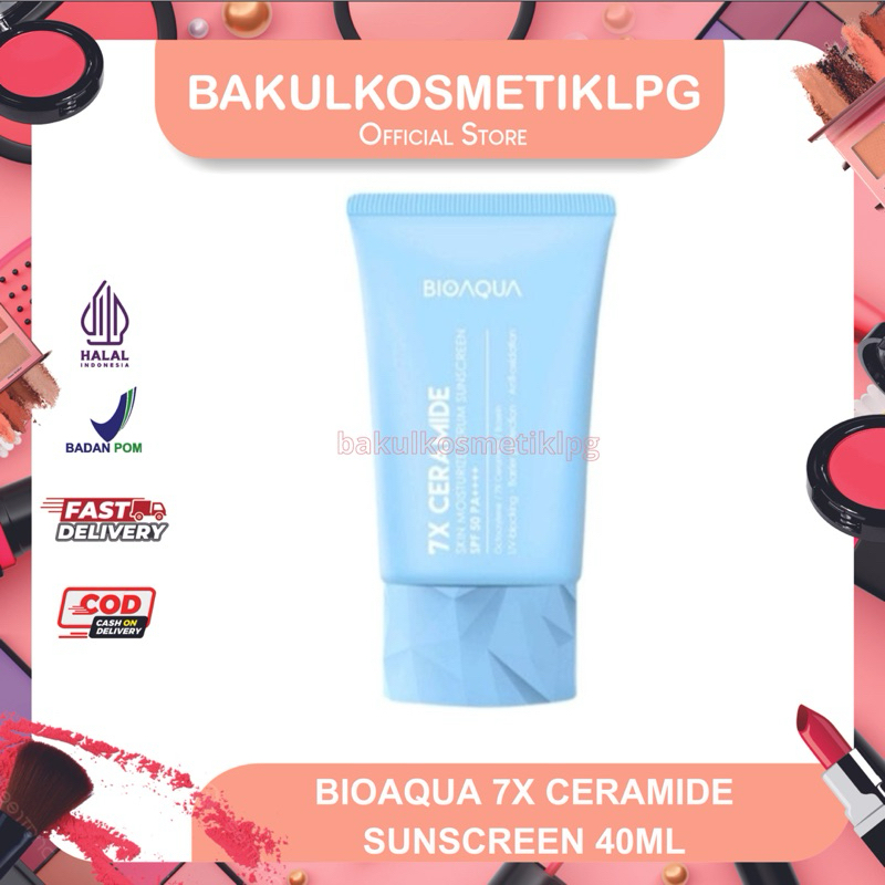 Jual BIOAQUA 7X Ceramide Skin Moisturize Sunscreen SPF 50 PA