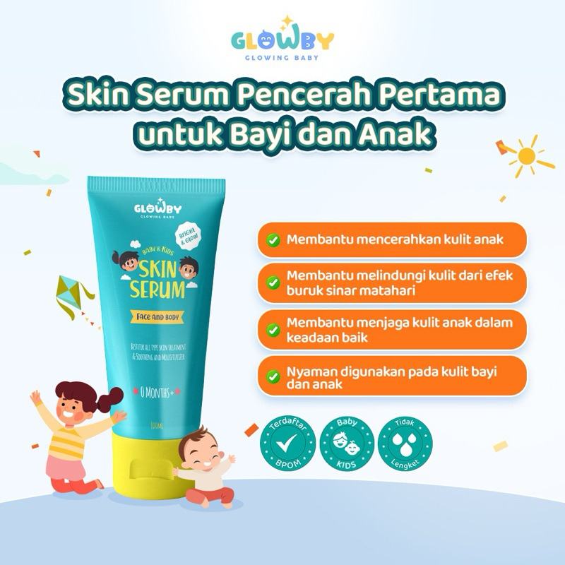 Jual GLOWBY Skin Serum 2 In 1 Face And Body 100 Ml Soap Bar Face