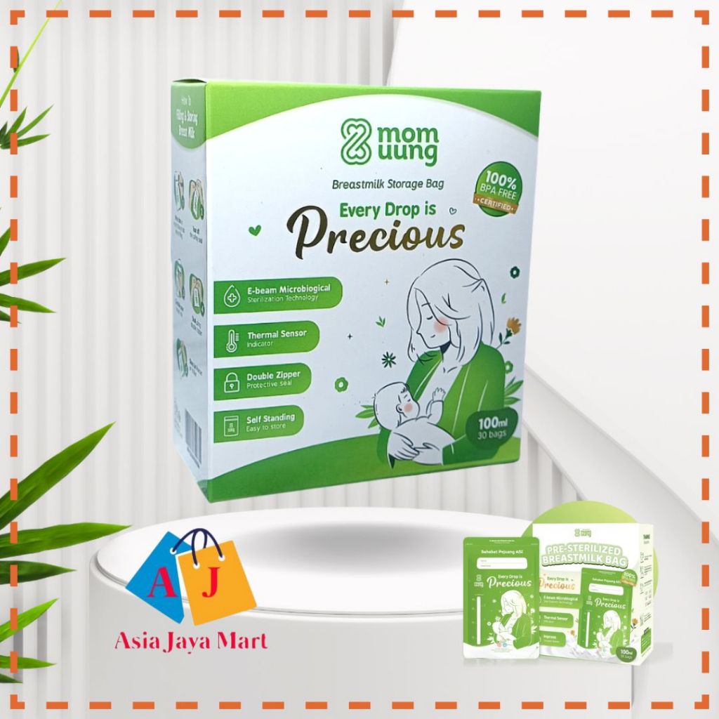 Jual Mom Uung Pre Sterilized Breastmilk Bag Kantong Asi Steril Shopee