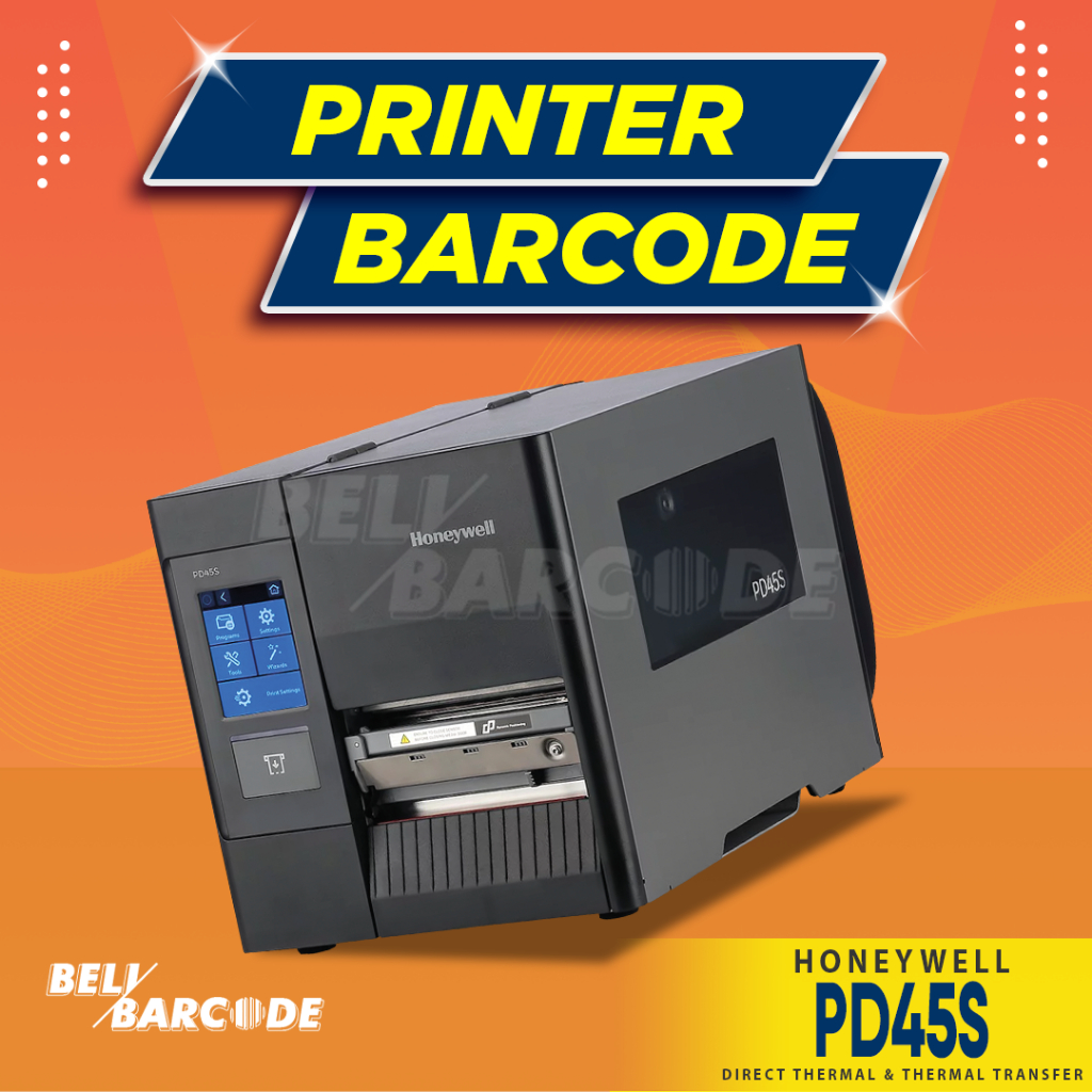 Jual Printer Barcode Industrial Honeywell Pd S Cetak Label Gulungan