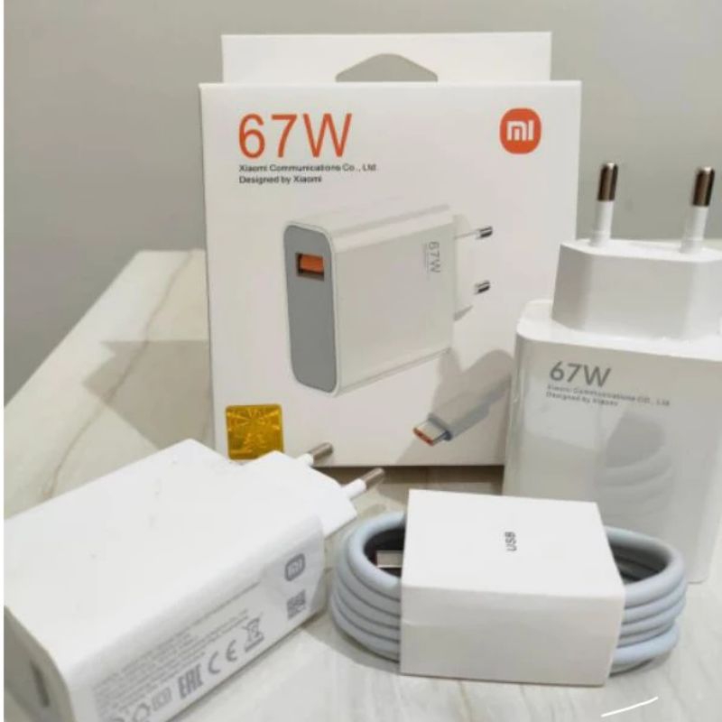 Jual Xiaomi Mi 65W Fast Charger Dengan GaN Tech 67W MAX Travel Adapter