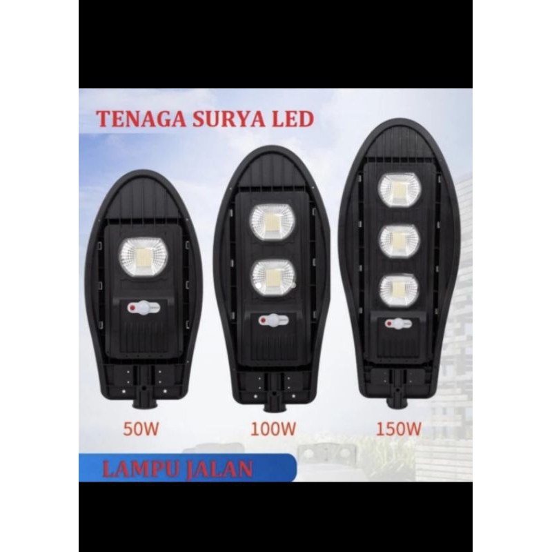 Jual Lampu Jalan Led Cobra W W W W Panel Surya Solar