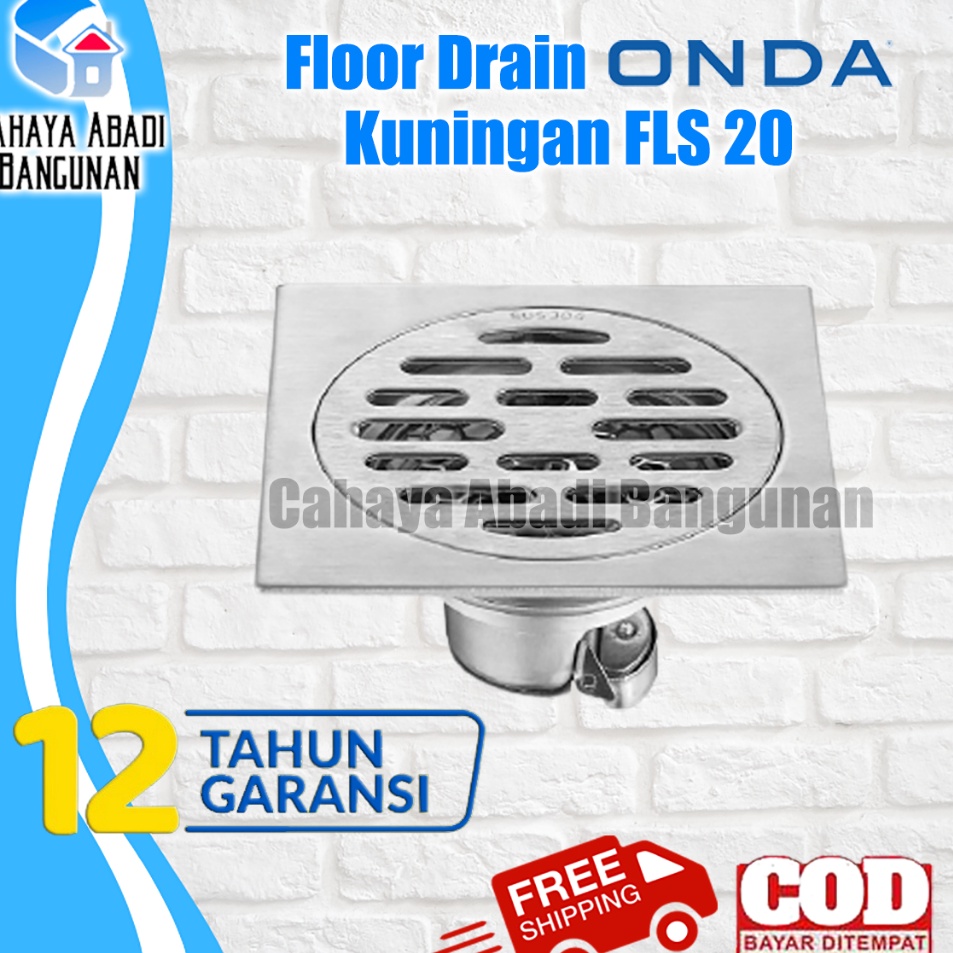 Jual First Order Floor Drain Saringan Air Got Kamar Mandi Kuningan ONDA