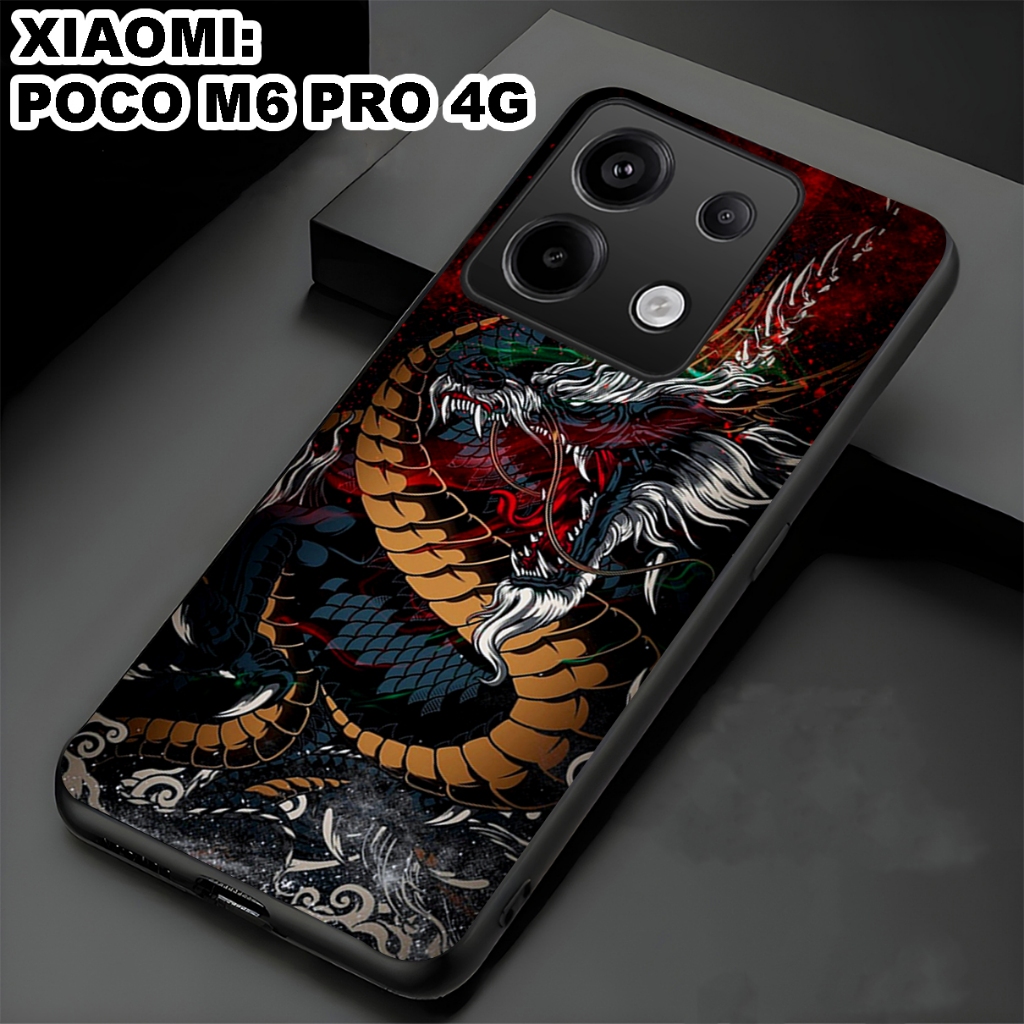 Jual COD55 Softcase Glossy Kilau POCO M6 PRO 4G Dan ALLL TYPE Motif