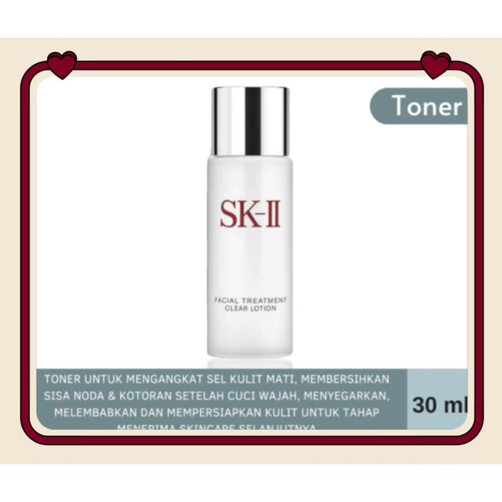 Jual SK II SK II Facial Treatment Clear Lotion 30ml Shopee Indonesia