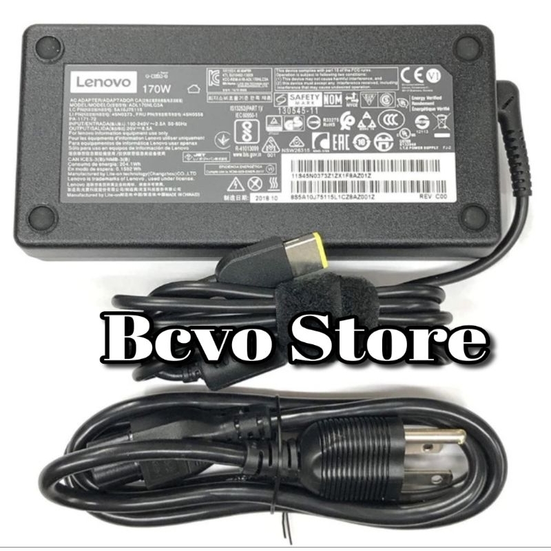 Jual ADAPTOR CHARGER LENOVO LEGION Y7000 Y7000P 1060 20V 8 5A 170W