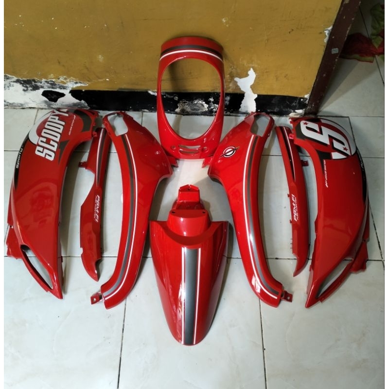 Jual Cover Body Set Scoopy Fi Set Body Scoopy Fi