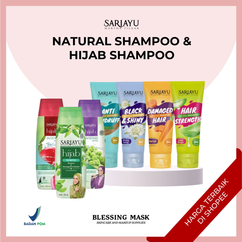 Jual SariAyu Martha Tilaar Natural Shampoo 170mL Anti Dandruff