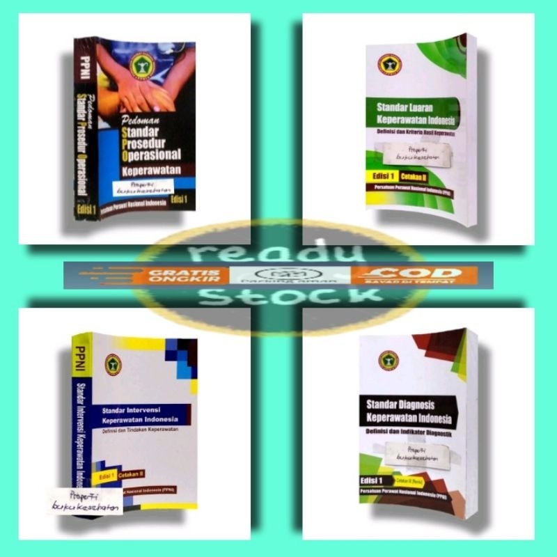 Jual Paket 4 Buku 3S SIKI SDKI SLKI Dan SPO SOP Terbaru