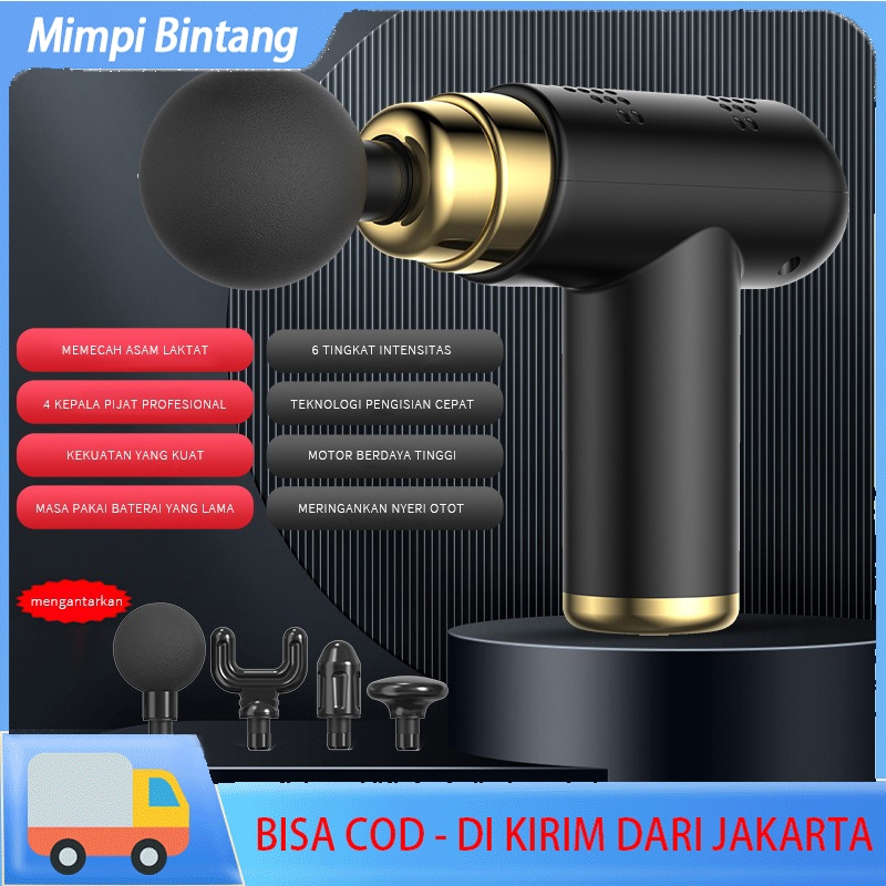 Jual Alat Pijat Mini Fascial Gun Massage Gun Smart Alat Pijat Gym