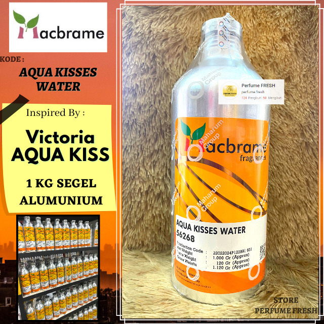 Jual Bibit Parfum VICTORIA AQUA KISS Aqua Kisses Water Packing 1 KG