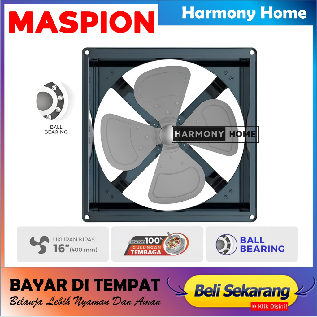 Jual Maspion Mv Nex Inch Wall Dinding Exhaust Ventilating Fan