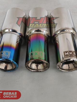 Jual Knalpot Mobil Racing Hks Full Stainles Suara Full Ngebas Untuk